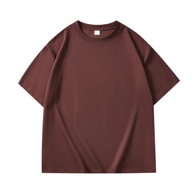 Luce Napoli - T-Shirt  220g in Cotone Pesante – Girocollo, Antibatterico, Casual