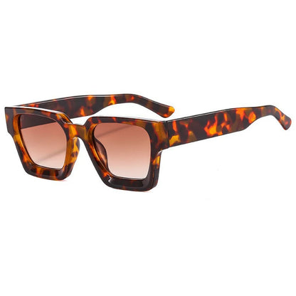 Luce Napoli - Occhiali da Sole Eleganti Estivi con Motivo Leopardo – Stile alla Moda