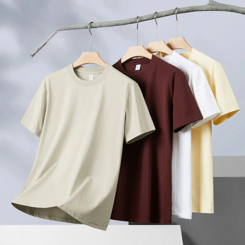Luce Napoli - T-Shirt  220g in Cotone Pesante – Girocollo, Antibatterico, Casual