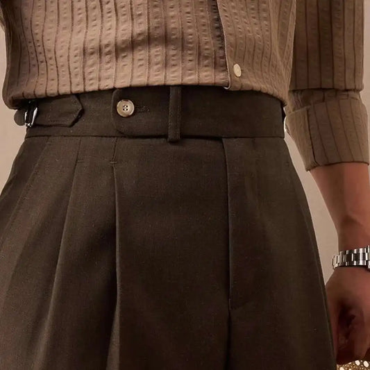 Luce Napoli - Pantaloni in Lino Traspiranti da Uomo – Eleganza Casual Italiana