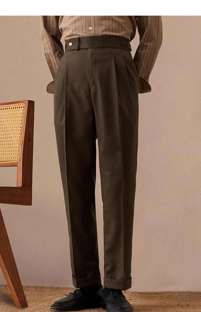 Luce Napoli - Pantaloni in Lino Traspiranti da Uomo – Eleganza Casual Italiana