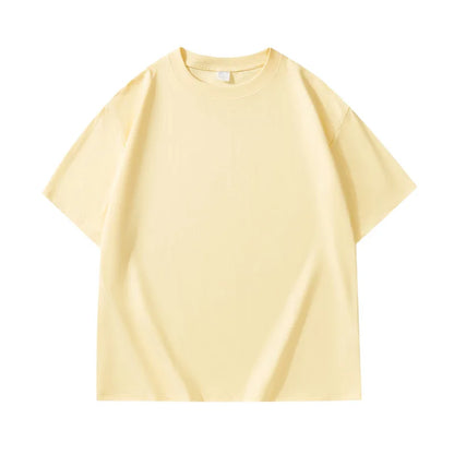 Luce Napoli - T-Shirt  220g in Cotone Pesante – Girocollo, Antibatterico, Casual