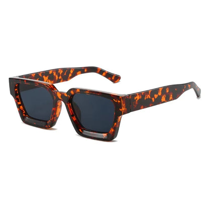 Luce Napoli - Occhiali da Sole Eleganti Estivi con Motivo Leopardo – Stile alla Moda